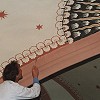 Wandflchen und Kreuzrippen werden nach Farbbefund gefasst.